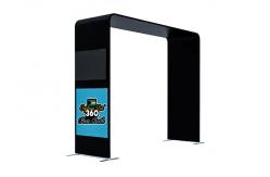 China Top Photo Booth Machine Overhead 360 Spinner Photo Booth For Business Event supplier