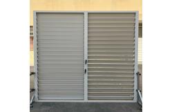 China Aluminum Louver Window Big Blade Crank Control Ventilation Shutter supplier