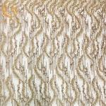 Customized 3D Embroidery Lace Fabric For Party Dresses for sale