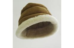 China Fashion Ladies Merino Shearling Sheepskin Lamb fur bucket hat supplier