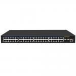 48 Port Gigabit L3 Managed Network Switch With 10G Fiber Uplinks Realtek Based for sale