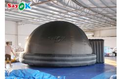China Black  Inflatable Planetarium For Schools Education / Digital Mobile Planetarium supplier