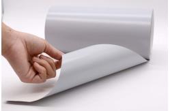China Matte Gray Anti Static Label Material 1 Mil Permanent Adhesive Polyimide With Glassine supplier