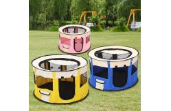 China Portable Foldable Cat House Playpen And Puppy Playpen Pet Tent supplier