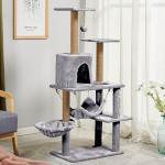 Multilayer Cat Climbing Tower SISAL MDF Cat Scratching Poles Trees for sale