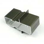 Bronze / Champagne Anodized Aluminum Window Profiles for sale