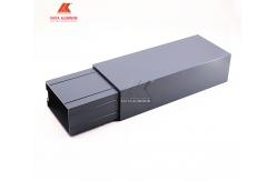 China Curtain Wall Structure Aluminium Alloy Profile For Double Glazing Glass Panel Facade supplier