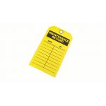 Custom Risk Indicating Plastic Safety Tag Long Lasting And Guaranteed for sale