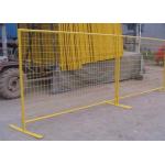 6'X9.5' Temporary Security Fence Perimeter Patrol Portable Security Fence for sale
