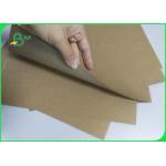 Customized Size Kraft Liner Paper Recycled Pulp Material For Shopping Bag , Label for sale