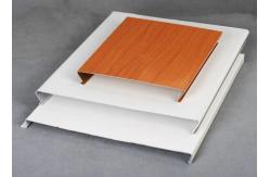 China 15mm-35mm Aluminum Ceiling Sheets For Gas Station Beveled Edge supplier