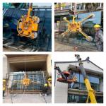400kg Electric Rotation Glass Panel Lifter Glass Vacuum Lifter With 4pcs Suckers for sale