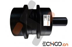 China Black KOMATSU PC400-1 PC400 PC400-5 Top Roller / Carrier Rollers High Strength supplier