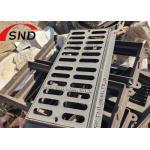 Strip Opening Cast Iron Clark Drain Gully Grate 500*500mm With Spray Paint