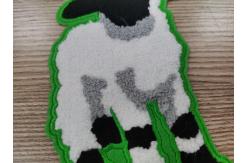 China Heat Transfer Labels Towel Embroidery Patch Cotton Material Customized supplier