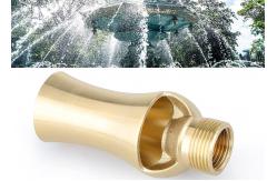 China CCC DN40 Brass  Ice Tower Water Fountain Spray Nozzle supplier