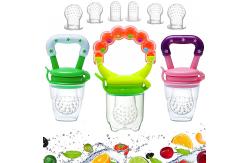 China Tasteless Practical Silicone Food Teether Fruit Toy Multipurpose supplier
