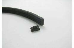 China Heat Resistant Silicone Sponge Strip Tensile Strength 7-10 , Temperature -50℃ To 200℃ supplier