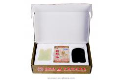 China Class II Buffalo Horn Jade Guasha Tools Set with oil Massage supplier