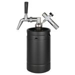 Pressureized Nitro Cold Brew Coffee Maker , 64oz Nitro Cold Brew Dispenser