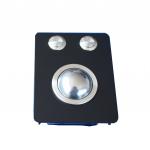 Mini Compact Industrial Black Metal Trackball with 2 Robust mouse Buttons