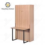 Wooden Wall Bed Foldable Horizontal Hidden Wall Bed Bedroom Furniture Murphy Modern Storage Bed for sale