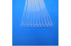 China Low Oh Fused Silica Tubes For Drawing Optical Fibers supplier