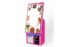 China 21.5 Inch Self Service Terminal Ticket Printing Restaurant Kiosk System supplier