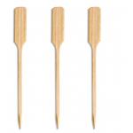 18cm Barbecue Skewers Paddle Bamboo Food Picks For Cocktail BBQ Party Supplies for sale