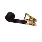 50mm Black 5 Ton 2 Inch Ratchet Tie Down Straps for sale