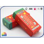 Gold Stamping Sliding Folding Carton Box Food Grade Paper Festival Package for sale