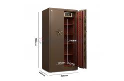 China Double Alarm Solid Movable Steel Safe Cabinet Door H1800mm For Security supplier