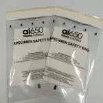 Plastic Specimen Transport Biohazard Lab Bags Custom 95Kpa for sale