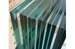 China PVB Clear Tempered Laminated Glass 6.38mm To 40.38mm supplier