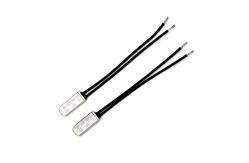 China 10A 250V 210℃ Temperature Switch Bimetallic Disc NC Thermal Protector supplier