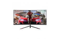 China 1800R 30 Inch Ultrawide Curved Monitor High Definition 8 Bit 2560x1080 Frameless supplier