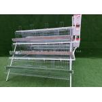Layer Farm A Frame 3 Tiers Poultry Cage For Broilers for sale