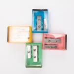 43mm 65mn Plastic Double Hole Sharpener SJ 0288 for sale
