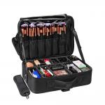 Multifunction Polyester Makeup Brush Organizer With Adjustable Dividers for sale