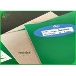 1mm To 3mm Recycled Green surface with Grey back Cardboard For Packing for sale
