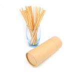 Strong Biodegradable Paper Drinking Straws Waterproof Paper Smoothie Straws for sale