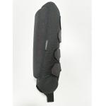 Padded Protective Gear Soccer Shin Guards With Ankle Support and Adjustable Straps
