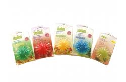 China Multiple Scents Solid Fresh Berry Natural Flower Shape Plastic Air Freshener supplier