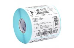 China TOP COATED Printing Thermal Sensitive Label Paper Roll / Direct Thermal Label supplier