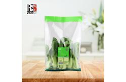China Recyclable Micro Perforated Reusable Lettuce Bags For Fruit And Vegetable Packaging supplier