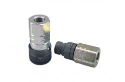 China 3/8'' ISO 16028 Hydraulic Standard Steel Flat Face Coupler supplier