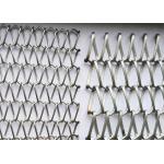 Metal Ceiling Expanded Architectural Wire Mesh Width 2.0m Square Hole