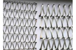 China Metal Ceiling Expanded Architectural Wire Mesh Width 2.0m Square Hole supplier