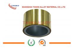 China Brass Pure Copper Sheet Tape Strip Thickness 0.05mm With Good Plasticity supplier