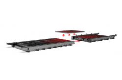 China 20kw Gantry Laser Cutting Machine With Bevel Cutting supplier